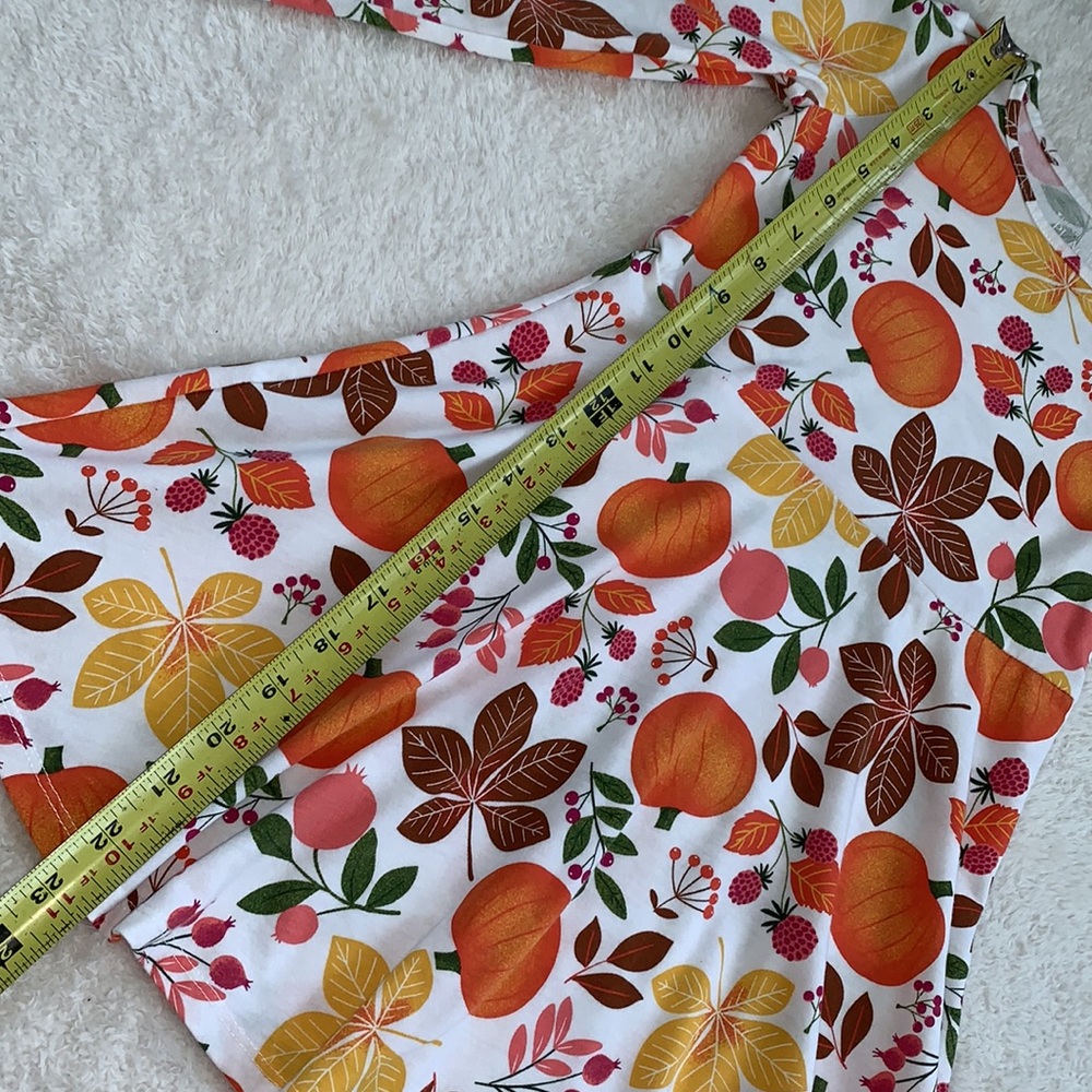 Children’s Place Fall Pumpkins Autumn Print Dress 5T EUC - Picture 8 of 11
